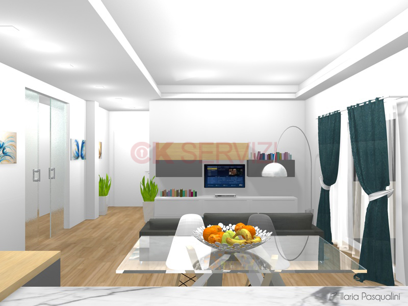 Ristrutturazione - Rendering