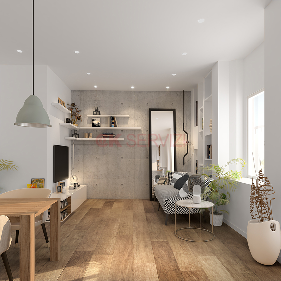 RISTRUTTURAZIONE - RENDERING